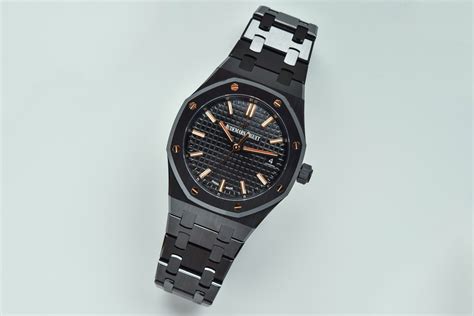 audemars piguet black ceramic replica|royal oak selfwinding mm price.